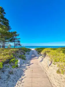 Strandabgang Ostseebad Binz