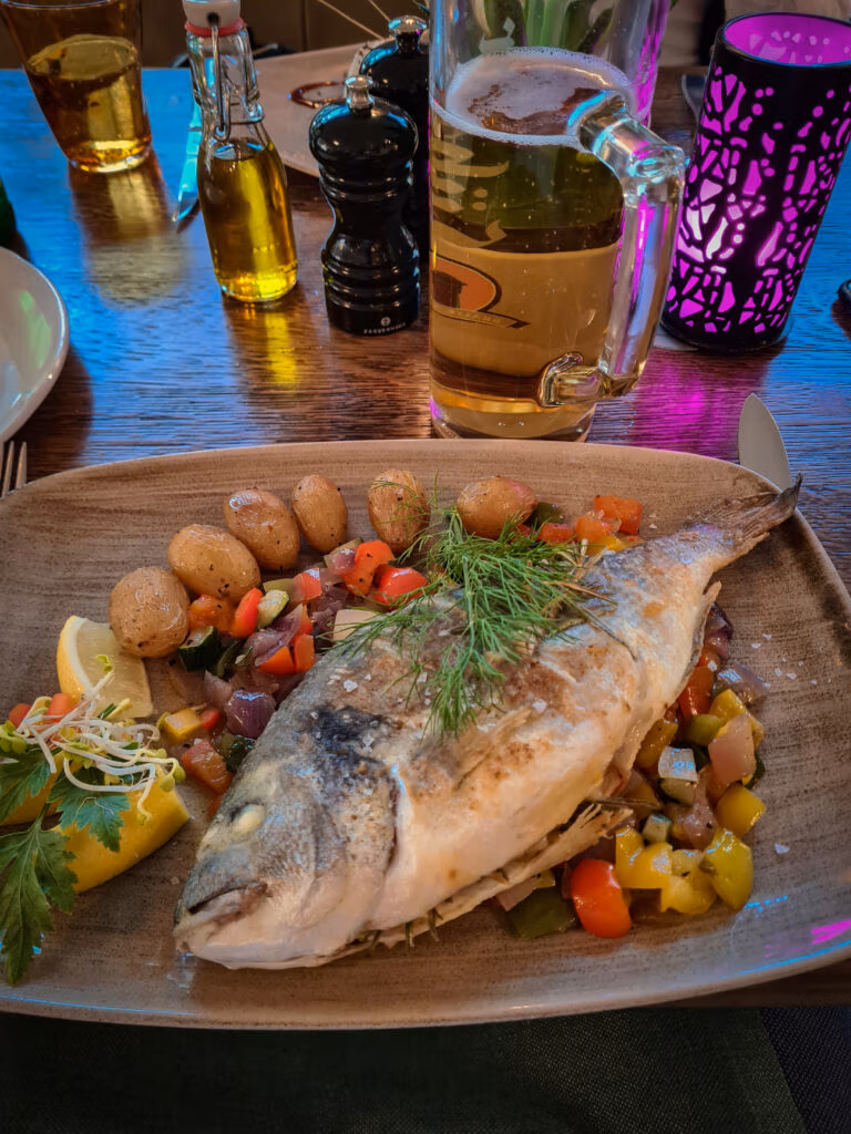 Fisch essen Brasserie Belons Kühlungsborn