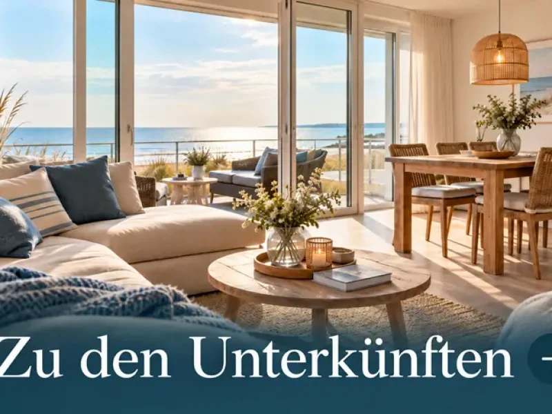 Appartements und Ferienwohnungen an der Ostsee